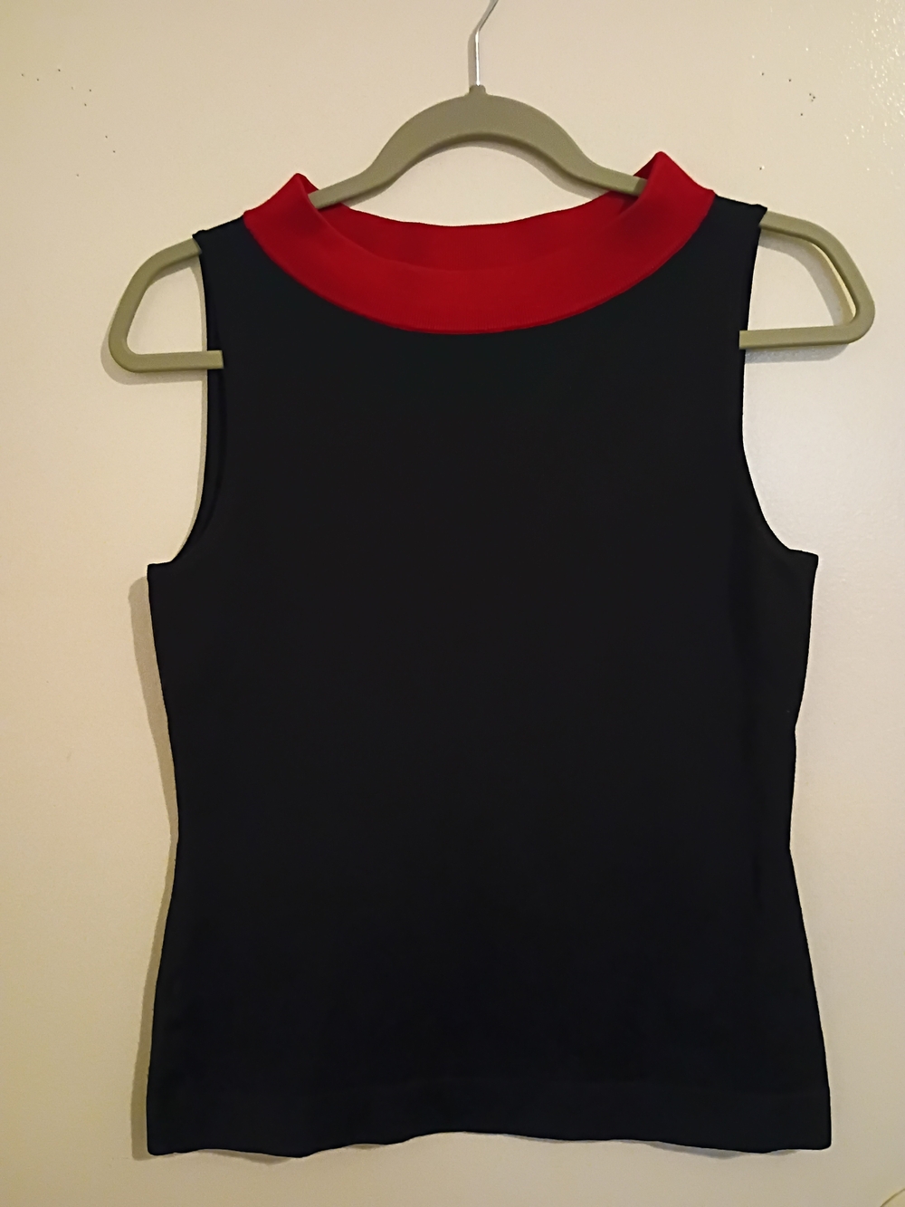 Ann Taylor Black Sleeveless Silk Blend Sweater Vest Sz‎ S